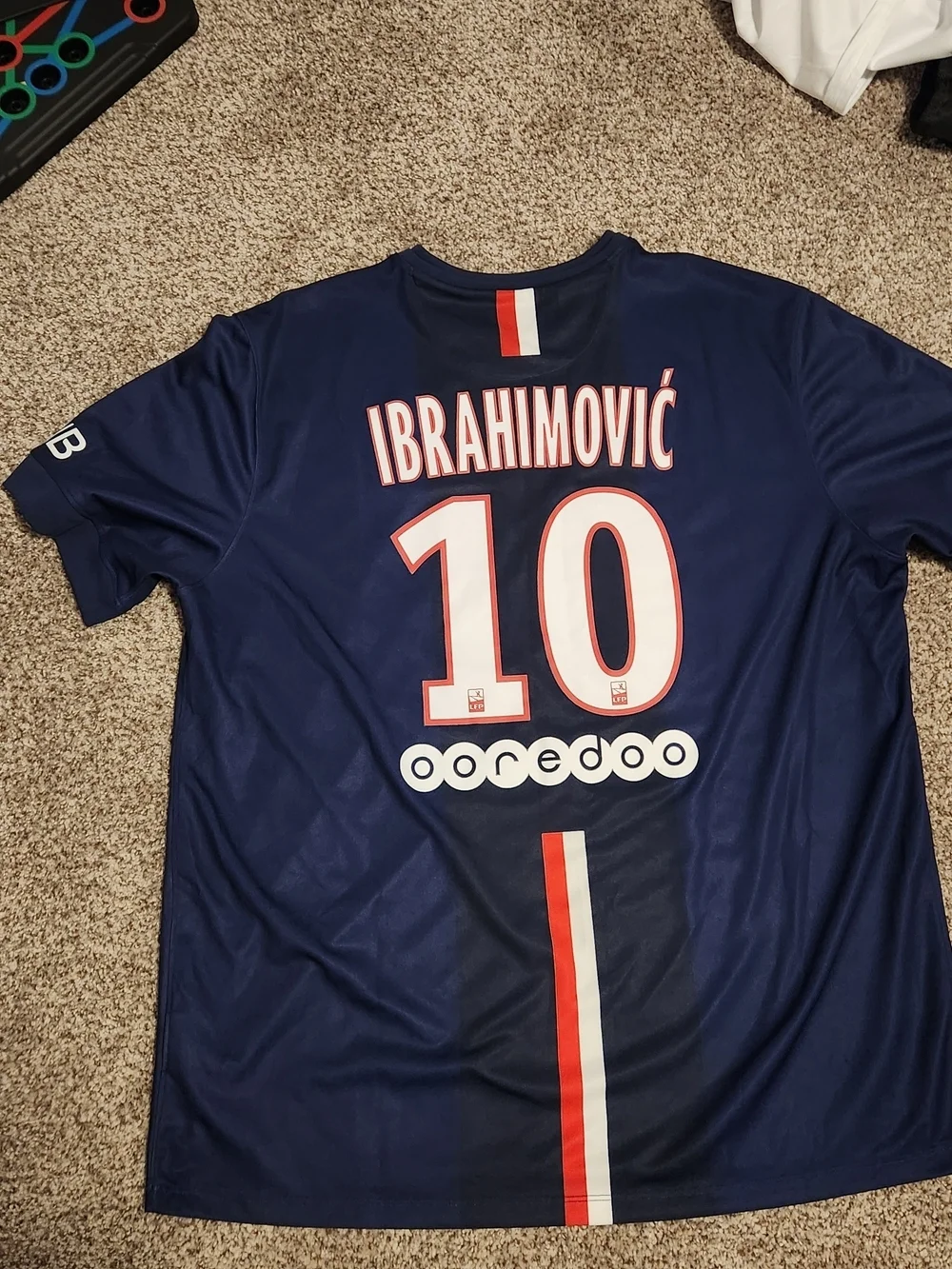 Nike PSG Zlatan Ibrahimović #10 Authentic Jersey 2013 2014 XXL Dri-FIT